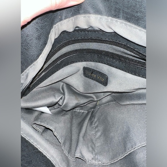 Dolce Vita crossbody mixed color fringe adjustable strap gold hardware - Picture 5 of 10